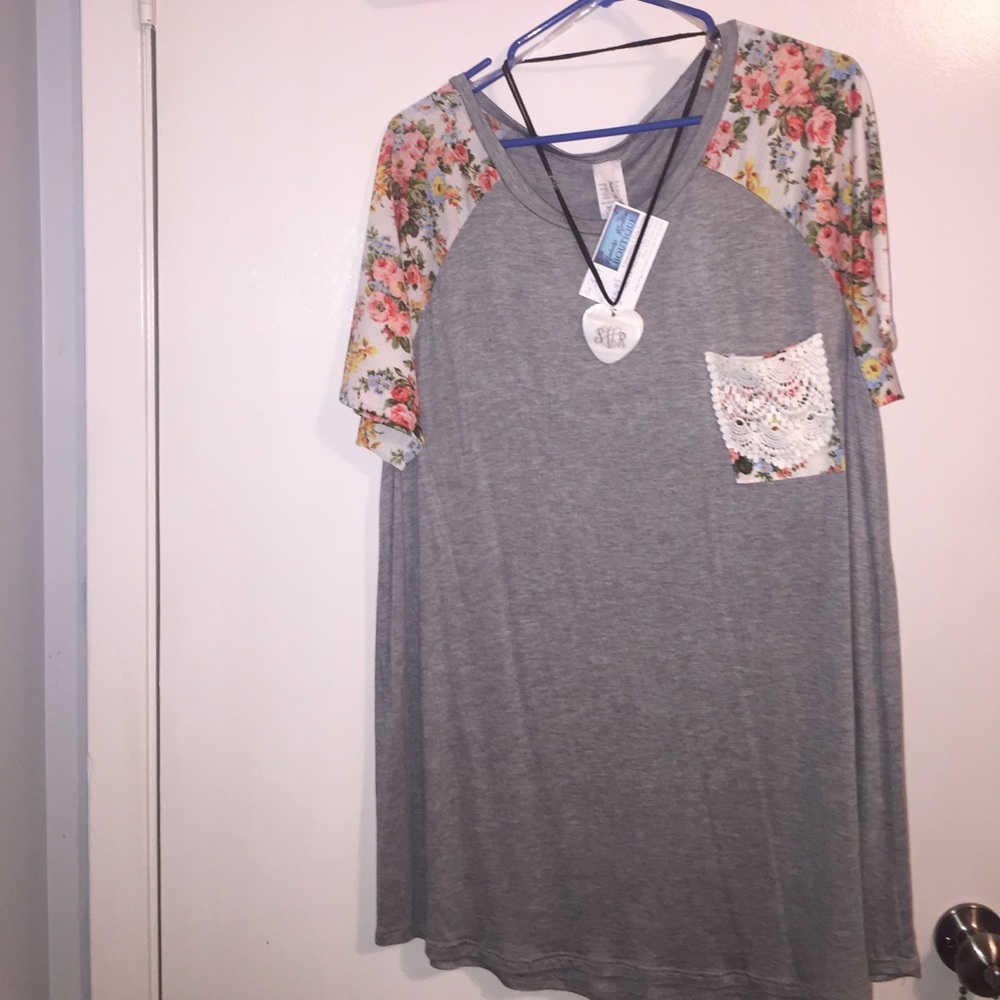 Plus Size Boutique after with Floral accents